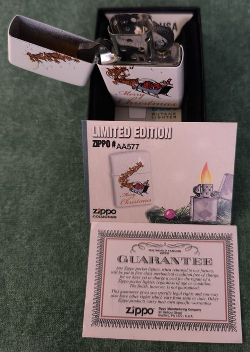 Isqueiro  Zippo Edição Limitada Natal #AA577- Novo