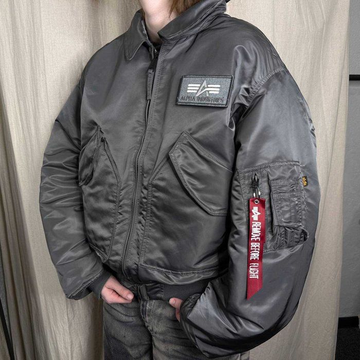 Alpha Industries CWU-45 бомбер куртка альфа індустріс MA-1