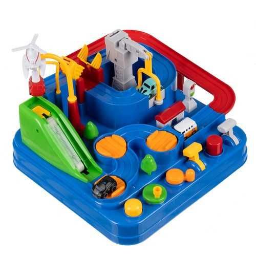 Tor przeszkód samochodowy zabawka