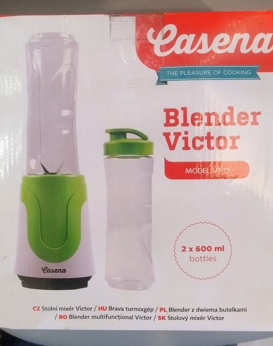 Blender Victor nowy z dwoma kubkami.