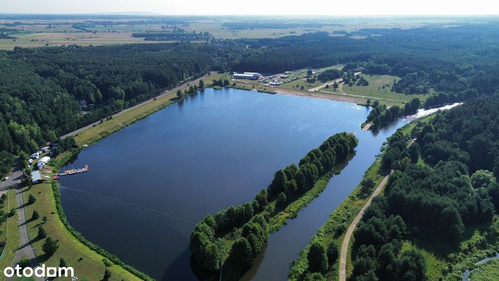 Piękna działka z dostępem do lasu, jeziora i rzeki.