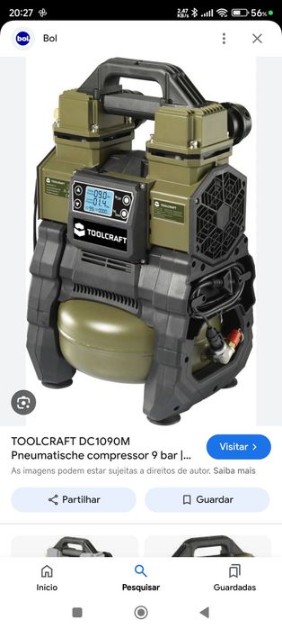 Compressor Toolcraft 5litros