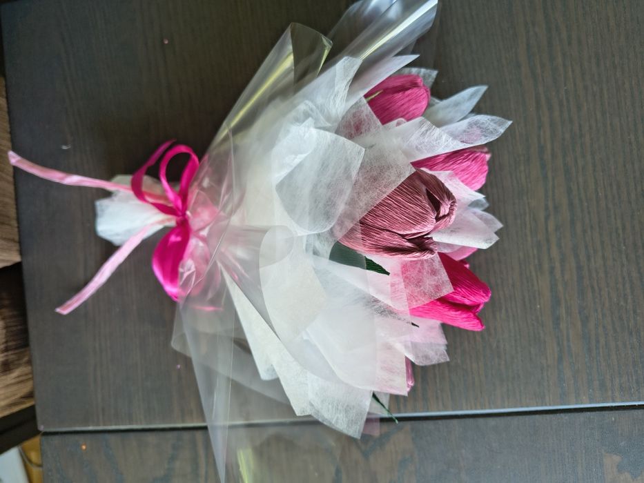 Bukiet jadalny tulipany