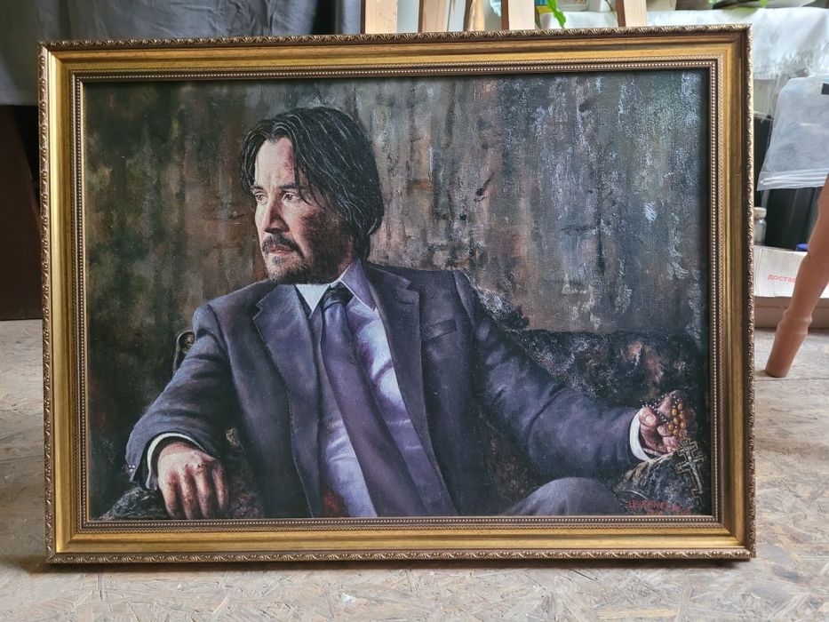 Портрет Джон Уик (Киану Ривз)