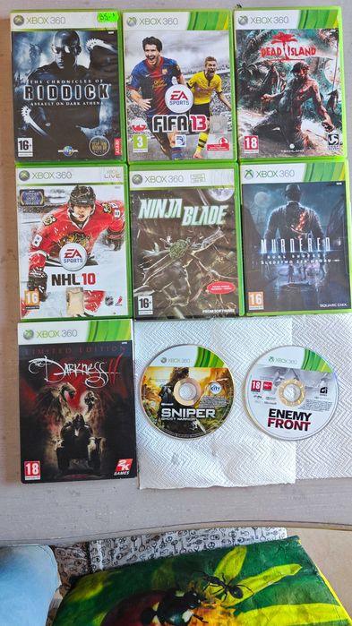 Gry Xbox 360 pakiet 27 szt.