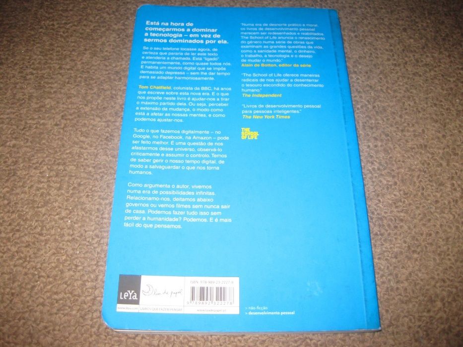 Livro “Como Aproveitar ao Máximo a Era Digital” de Tom Chatfield64564352619779121