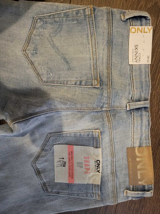Jeansy Only nowe 28/32