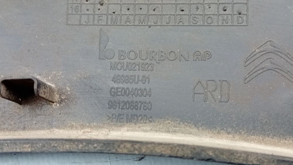 Aba Guarda Lamas CITROËN C3 III (SX)