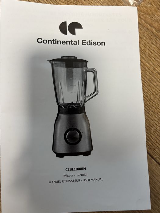 Mikser blender kielichowy 1,5 litra