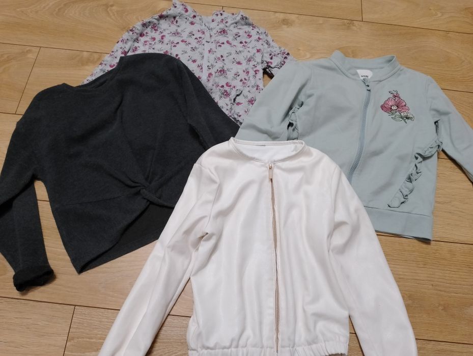 Zestaw bluz dziewczęcych rozm 122