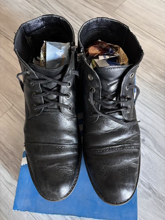 Buty meskie zimowe skorzane rozm 43   28.5cm