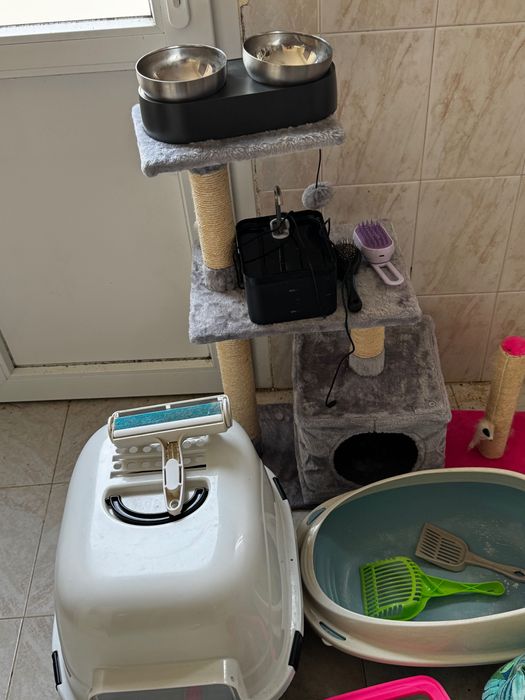 Kit para Gatos, poco uso, vendo por cambio de país