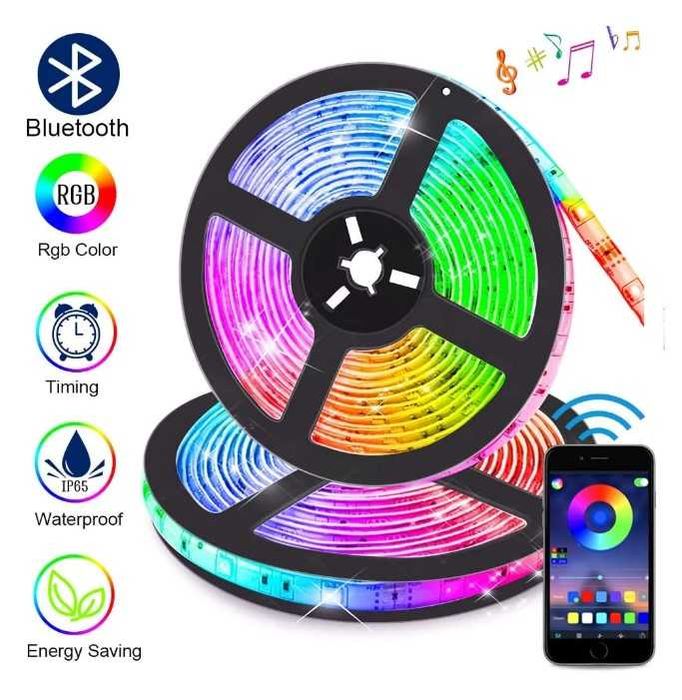 От павербанка работает! Светодиодная лента, LED стрічака с USB.