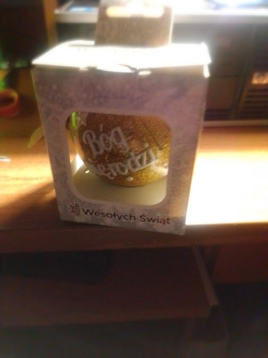 Migająca bombka choinkowa