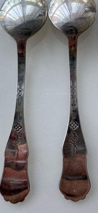 Ложки серебро 925