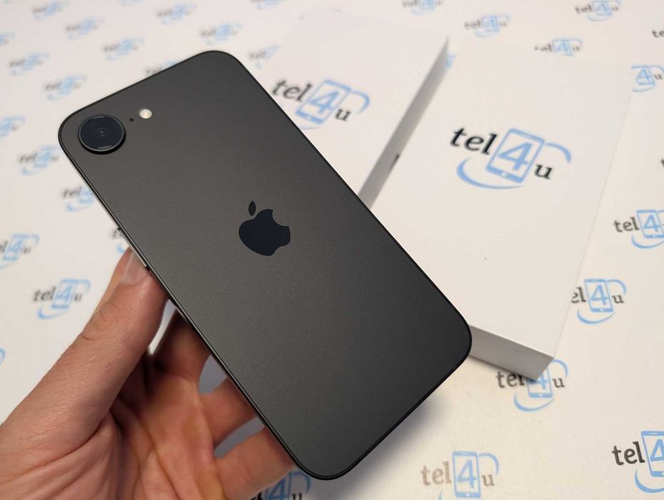 Tel4u Apple iPhone 17e 256GB (Czarny) – Nowy, 0 Cykli, eSIM, Gw. Apple do 18.07.2027