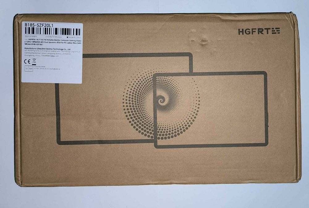 Портативний монітор HGFRTEE 18,5 Full HD 120Hz