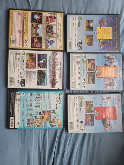 Zestaw gier PC The Sims Różne