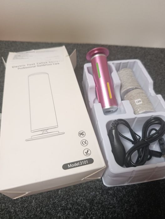 Elektryczna Frezarka do Stóp 3101 + Zestaw 60 Krążków!