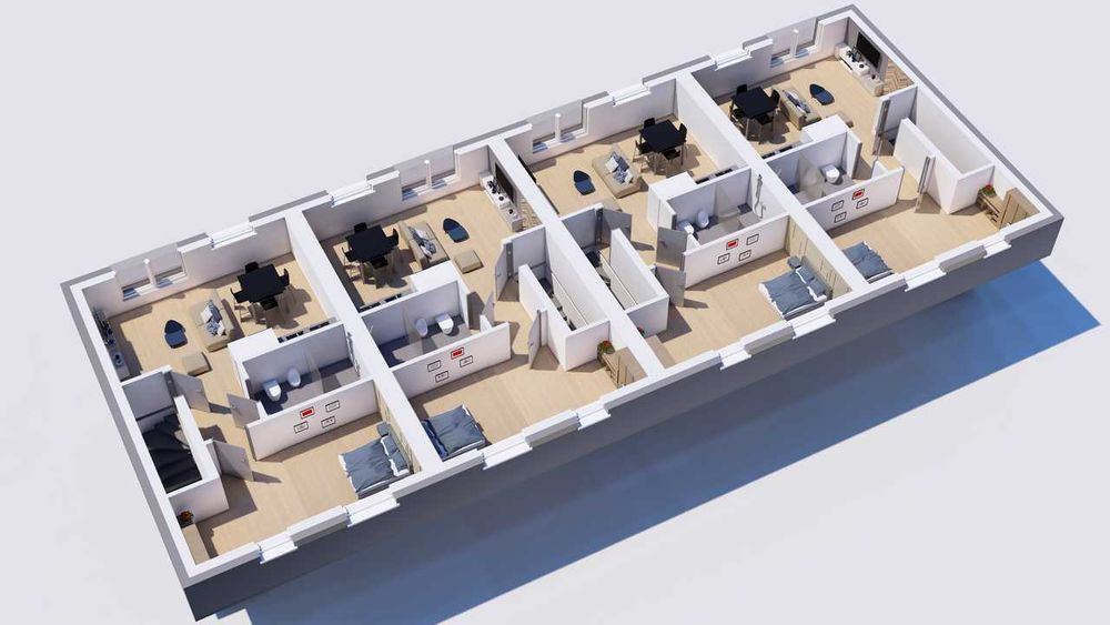 Mieszkanie bezczynszowe 47m2 z balkonem I piętro