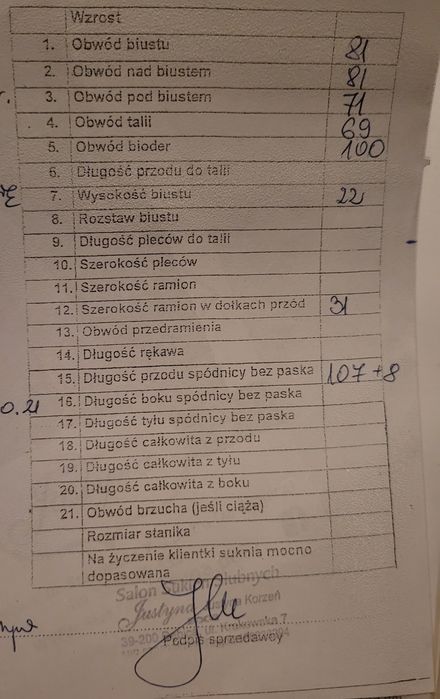 Suknia ślubna model l2 z 2022 roku