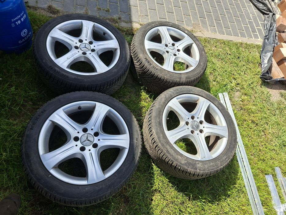 Felgi z oponami 17 cali Mercedes 5x112