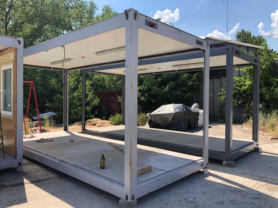 Модульное жилье дом офис маф киоск бытовки баня под ключ от производит