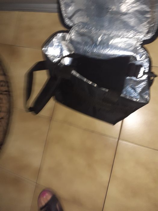 Duża torba termiczna z paskiem