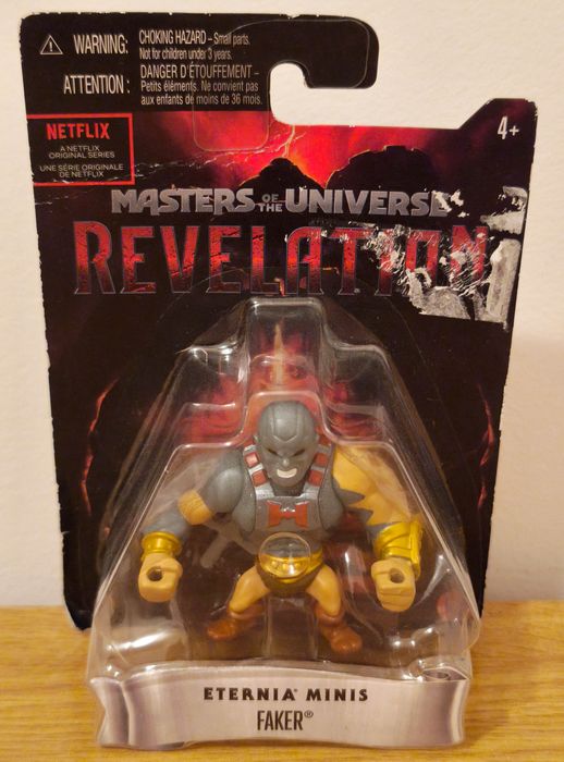 Boneco Faker Eternia Minis da Masters of the Universe. 
Revelation.