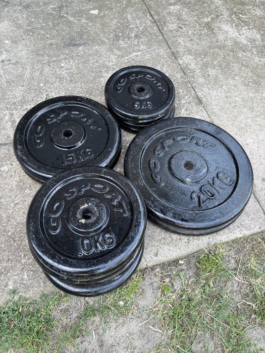 Obciążenie Żeliwne 120kg  Siłownia