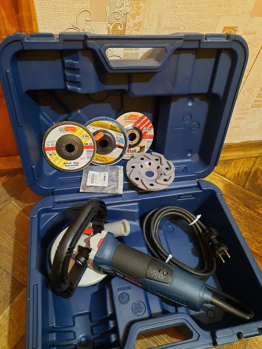Оригінал,Germany!!Шліфмашина по бетону Bosch GBR 15 CA,1500вт