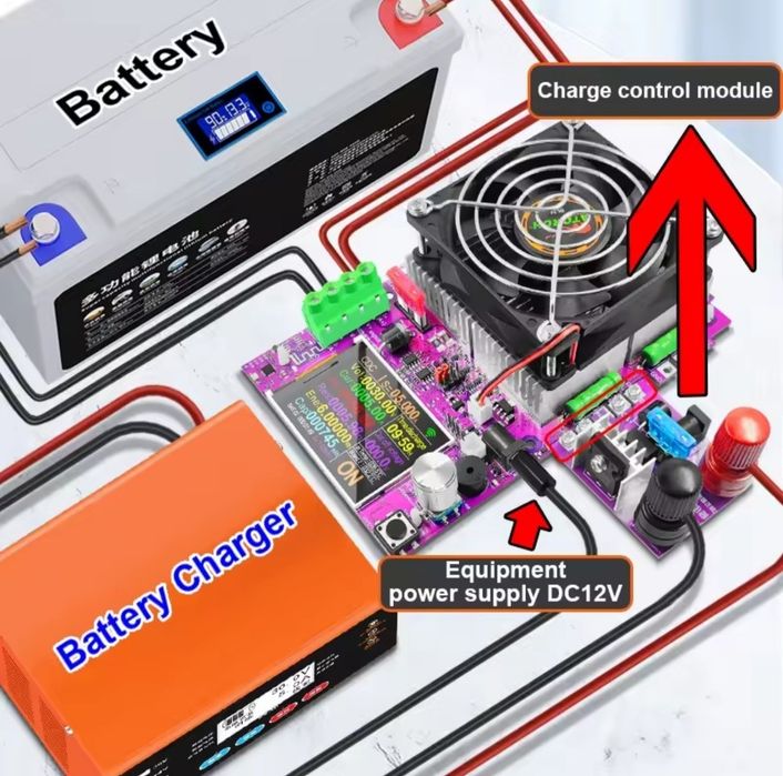 DL24EW 150 Вт Wi-Fi Smart Power Электронный тестер нагрузки.