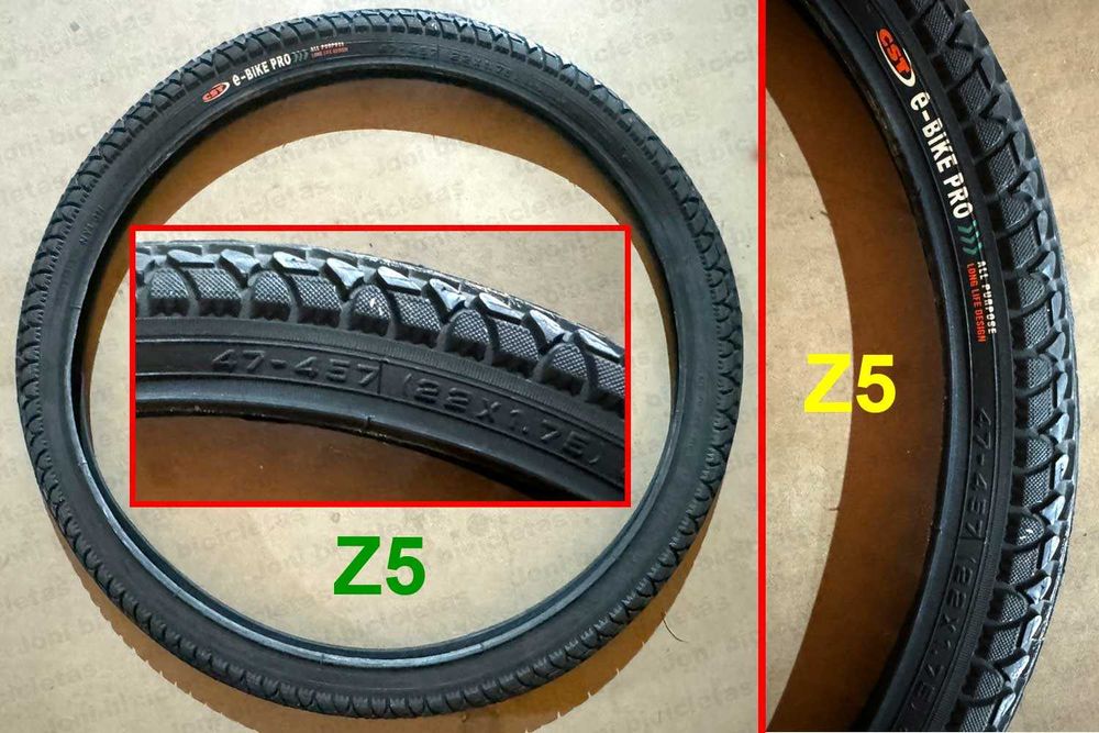 Pneus de bicicleta de roda 22 e 20x4.0