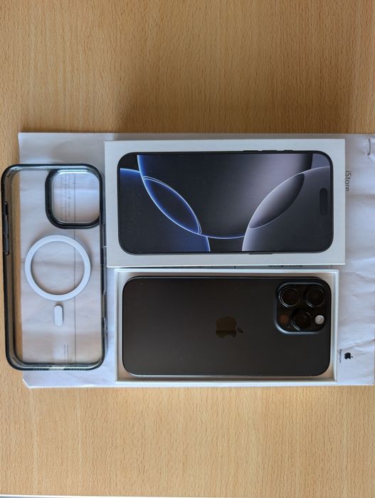 Pack: iPhone 16 Pro Max 256gb + Apple Watch Ultra (Com Faturas e Garantia)