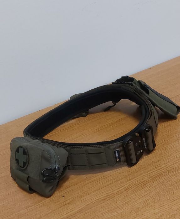 Pas taktyczny dodatkowym wyposażeniem