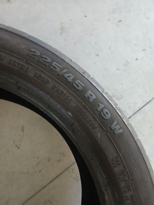 2 pneus 225 45 r19 continental