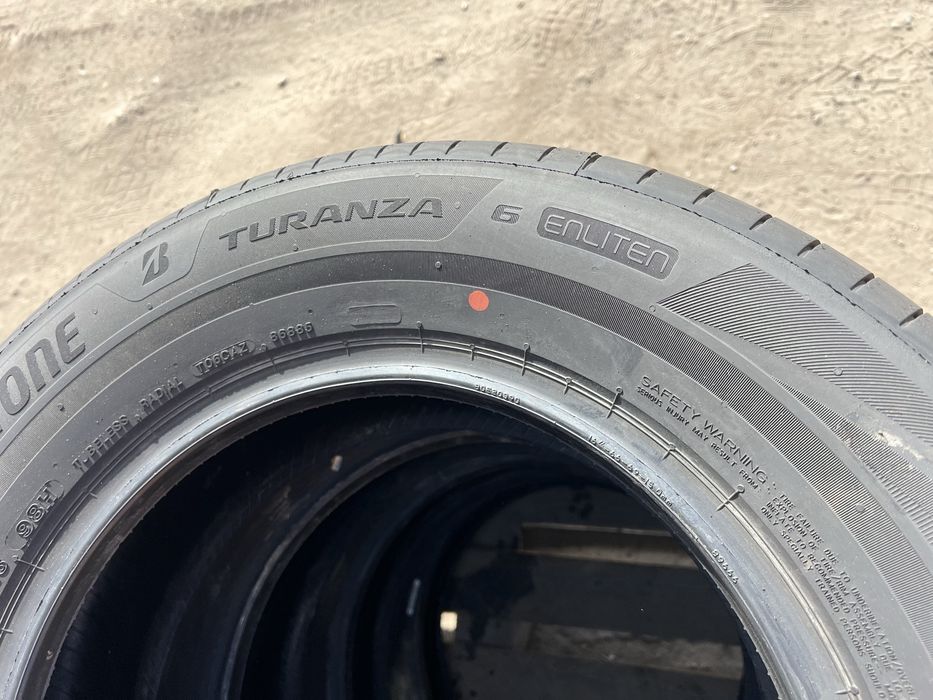 215/65r16 Bridgestone turanza6 eliten шини нові комплект 25р