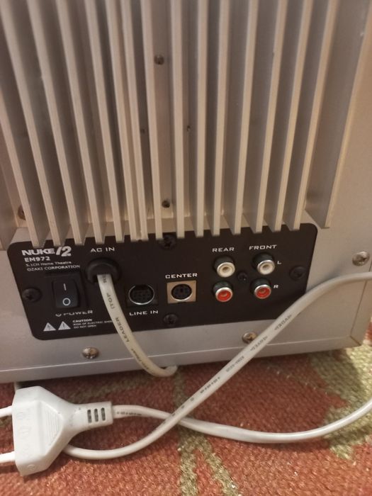 Sistema Surround para Tv Ozaki. 24 euros