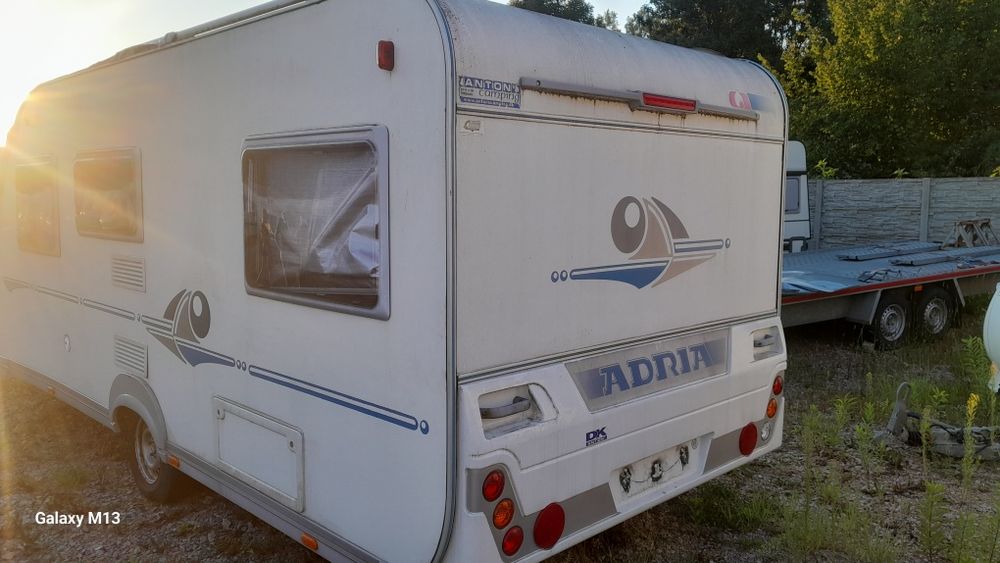 Przyczepa kempingowa Adria rok 2006 na czesci