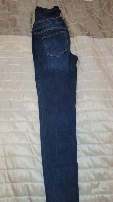 Jeansy ciążowe H&M high rib mama