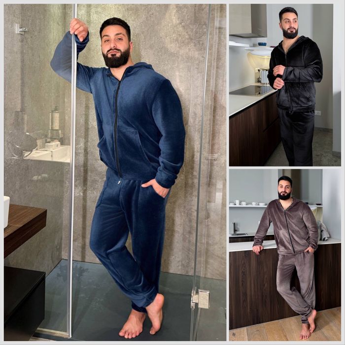 Мужская теплая пижама/Чоловіча тепла піжама 41901