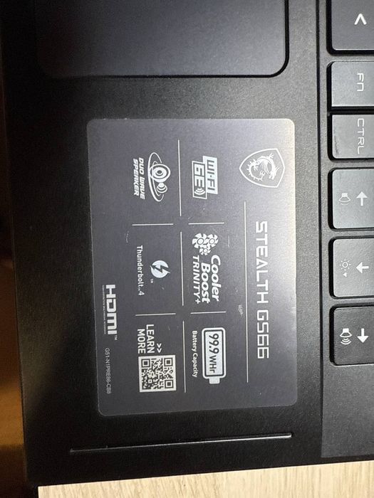 Portátil MSI Stealth GS66 12UGS-009PT