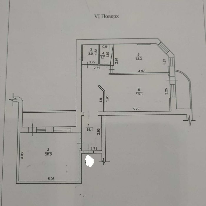 2-кімнатна квартира за адресою (площа 96 м²) - Atlanta.ua - фото 9