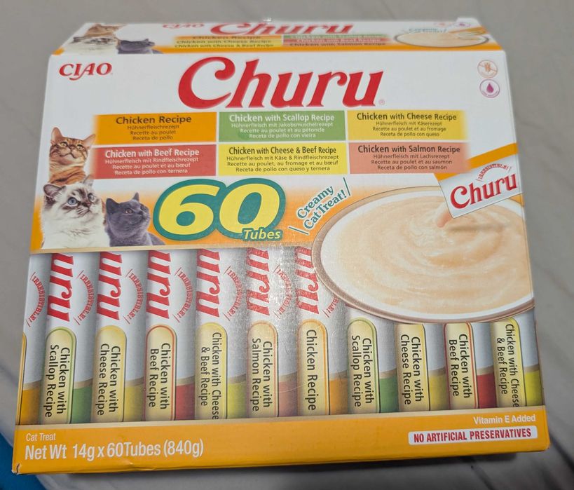 54 Churu Snack Líquido para gato