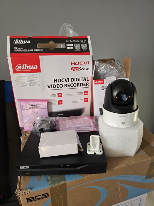 Zestaw monitoringu Dahua IP 5MP Obrotówka