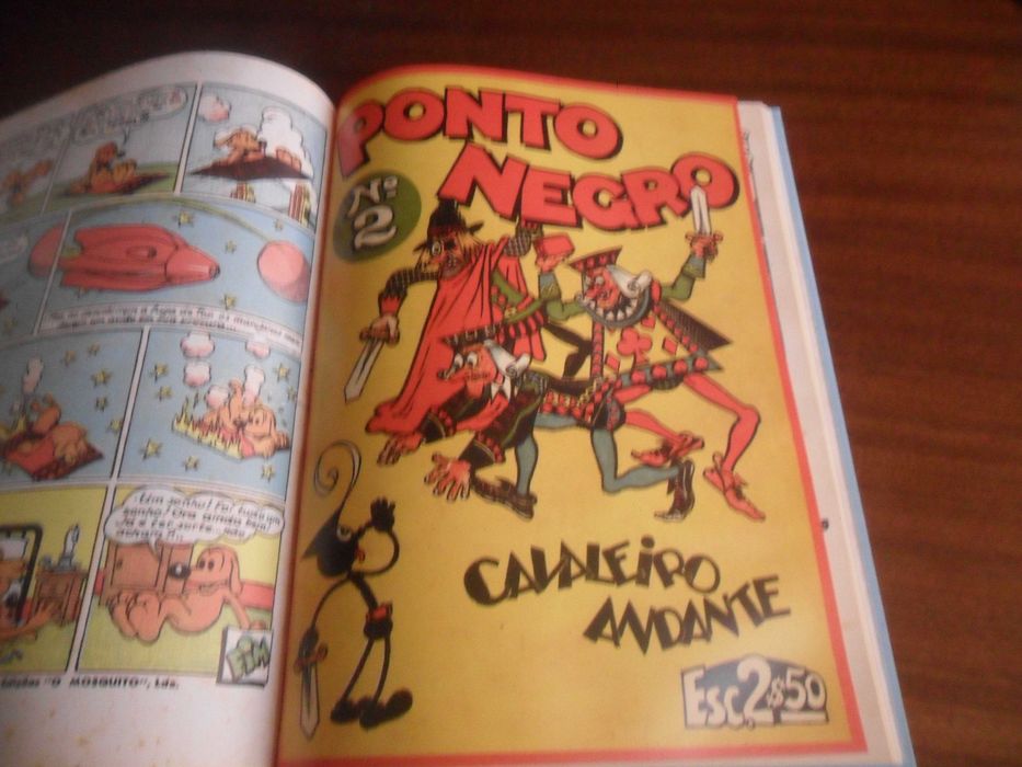 "História da BD Publicada em Portugal" -1a. Parte: Reedição dos Álbuns de O MOSQUITO (1936-47) - 1ª Edição de 1995