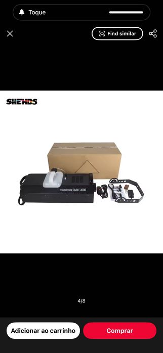 Máquina de Fumo 3000w