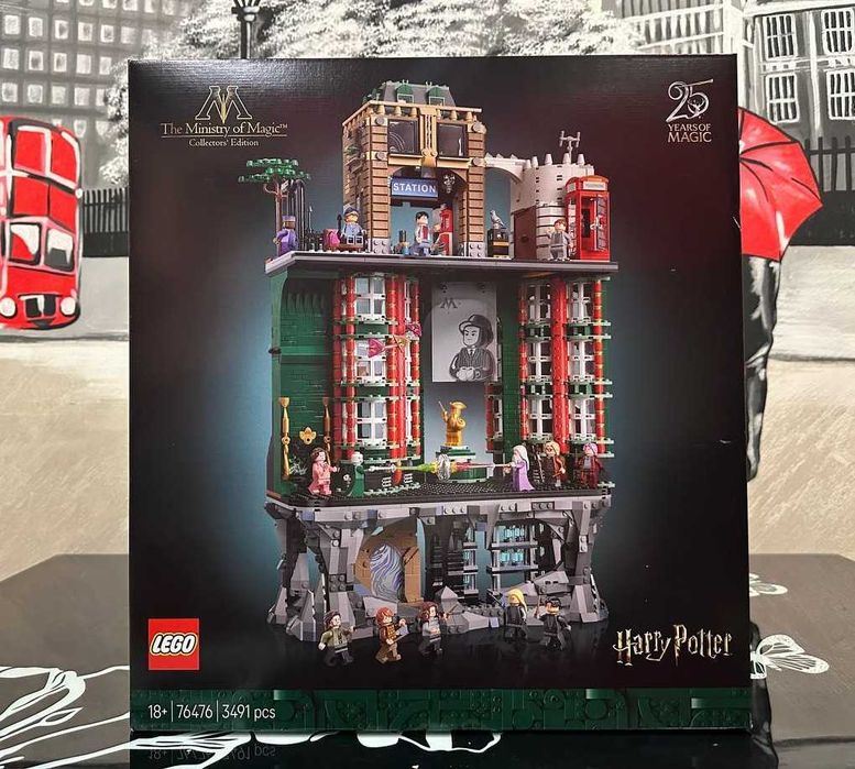 Конструктор LEGO Harry Potter 76476 The Ministry of Magic Collectors' Edition