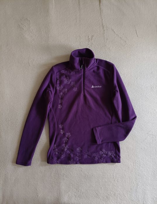 Odlo р.S флісова трекінгова термо кофта на блискавці 1/3