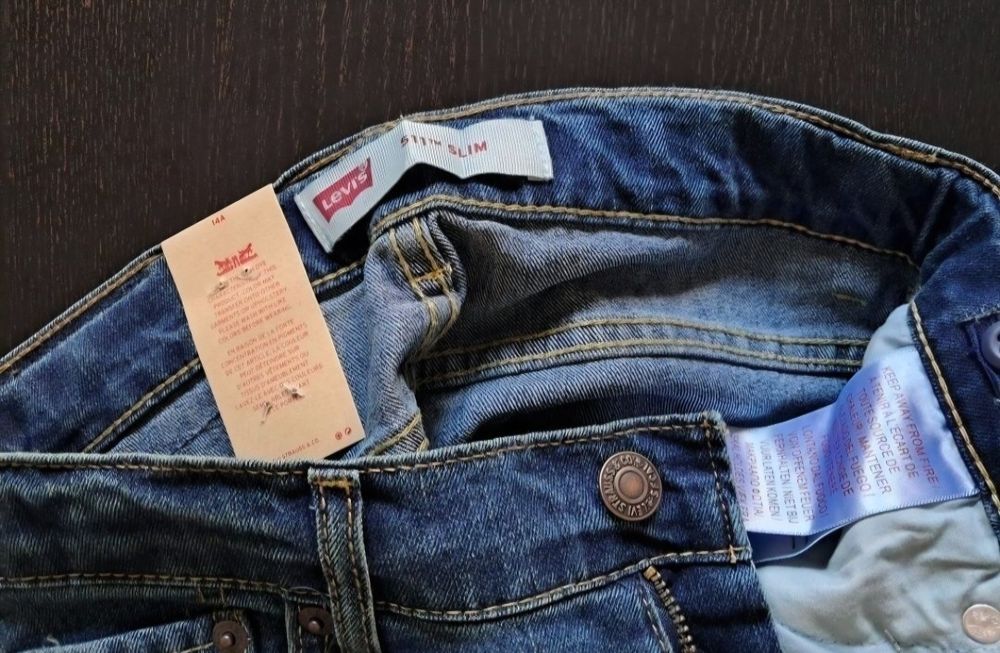 Calcas ganga(crianca 14anos)Levis Strauss